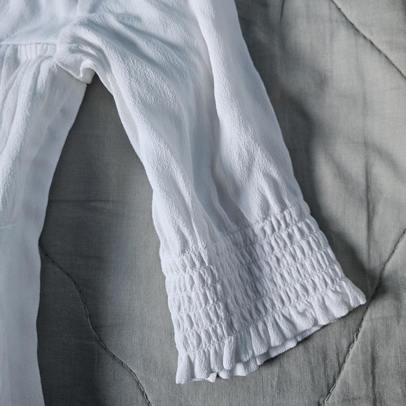 WILFRED Pandora Blouse Espace Peasant Prarie Blouse Cottagecore XXS Aritzia NWT - Picture 8 of 12